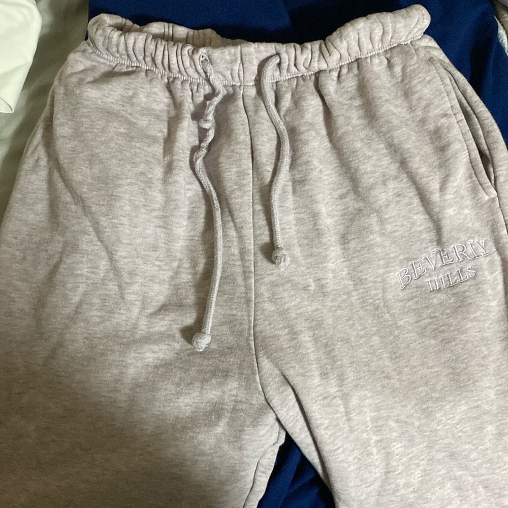 H&M light purple sweat pants